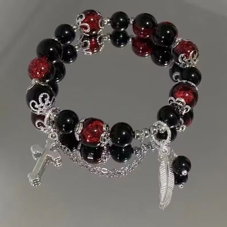 Galaxy Series Beaded Best Friends Personalized Unique Small-Scale Design Lustrous Beaded Bracelet