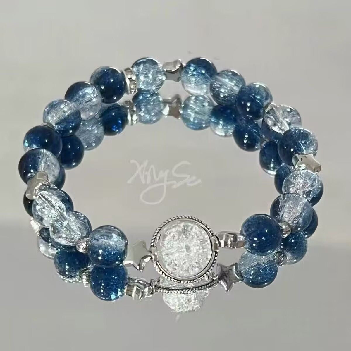 Galaxy Series Beaded Best Friends Personalized Unique Small-Scale Design Lustrous Beaded Bracelet